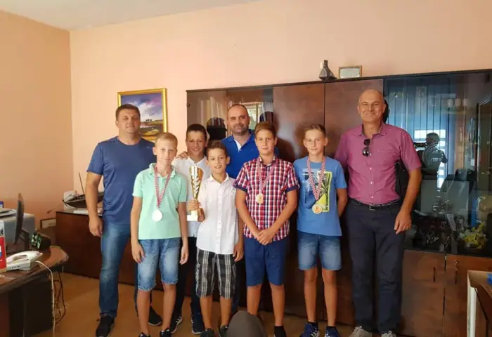 Gradonačelnik primio zlatne veslače