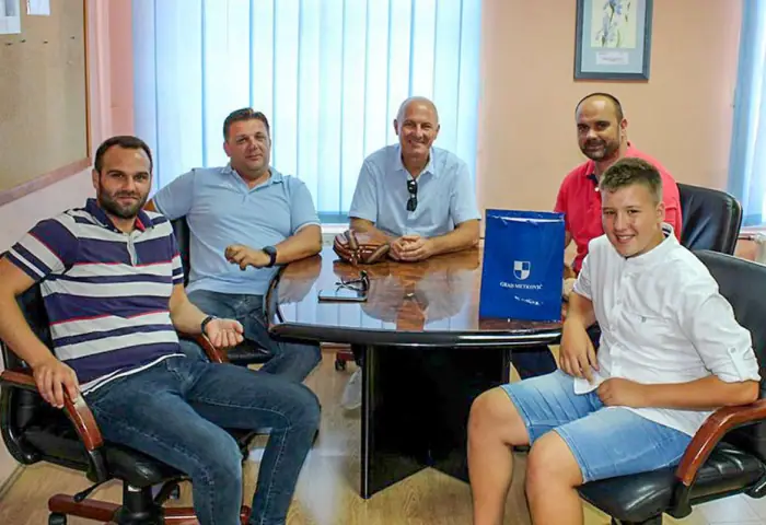 NIKOLA MIJIĆ NA PRIJEMU KOD GRADONAČELNIKA