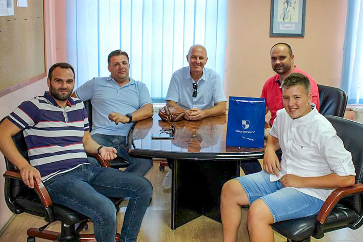 NIKOLA MIJIĆ NA PRIJEMU KOD GRADONAČELNIKA