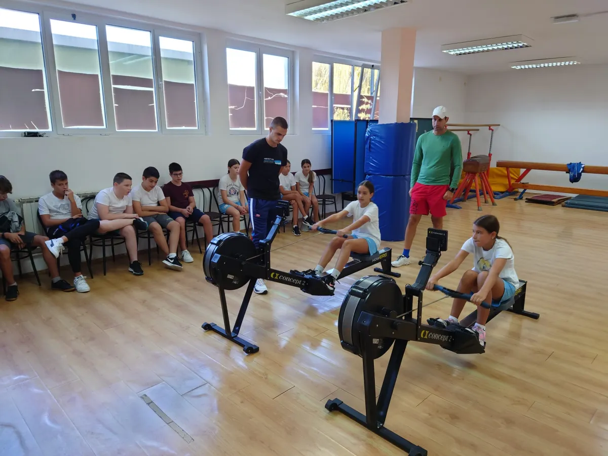 Provedena je I. faza projekta ‘Besplatne škole veslanja za djecu’