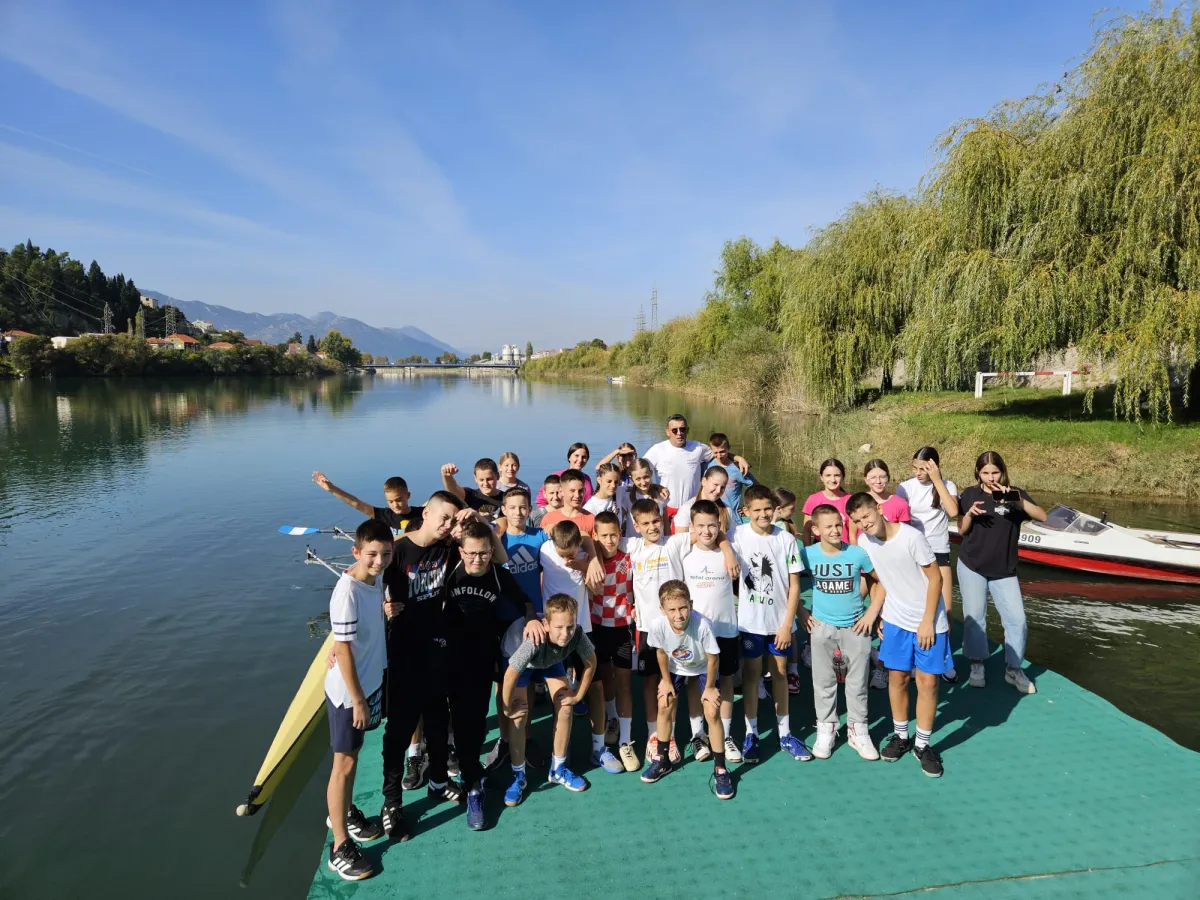 Provedena je I. faza projekta ‘Besplatne škole veslanja za djecu u školskim čamcima 1x i 2x“