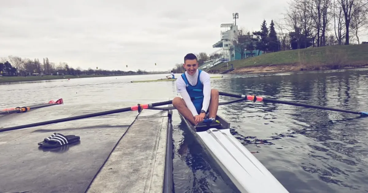Roko Mijić — srebrena medalja na Bledu