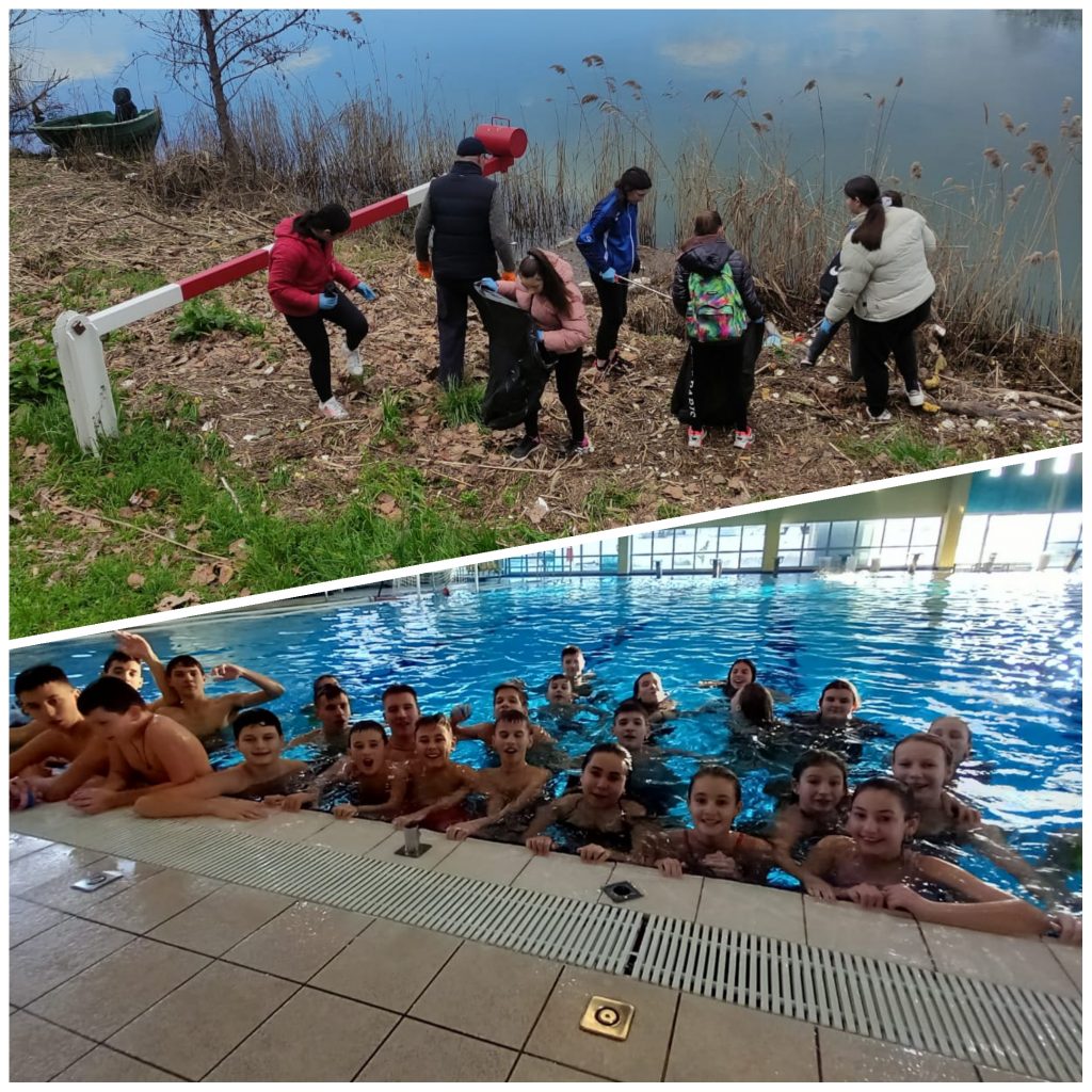 Akcija čišćenja / Trening plivanja u Makarskoj